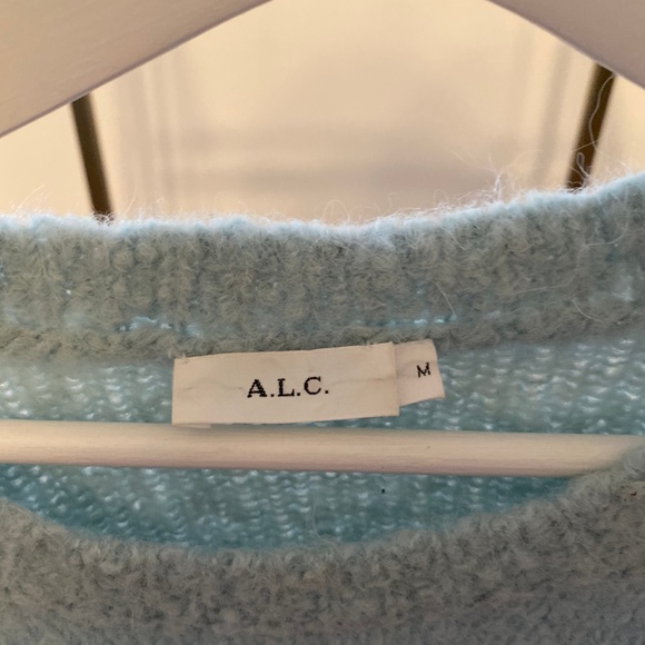 ALC Wool Sweater, Icy Blue - Picture 2 of 2